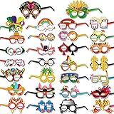 30 Stück Lustige Party Brillen Foto Requisiten Maskerade Masken Kostüm...