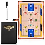 flintronic Taktiktafel Basketball, Basketball Taktiktafel Klappbar Trainermappe,...