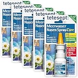 tetesept Meerwasser Nasen Spray Care – 5 x 20 ml – Pflegendes &...