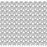 100 Stück Bewehrungskeile für Betoneisen, Ø 6 bis Ø12, Dicke 20 mm, für...