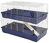Kerbl Kleintierkäfig Maxi Baldo Twin (L x B x H 120 x 58 x 86 cm, Farbe...