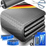 KESSER® Pool Solarfolie 400 µm | Solarplane Rund 366 cm Poolabdeckung |...