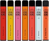 7 Stück - E Vape ohne Nikotin - Ar0ma King - 7x 700 Puffs - Mixpaket |...