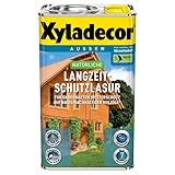2 x 2,5 L Xyladecor natürliche Langzeit-Schutzlasur 5 L Farbwahl, Farbe:Eiche...