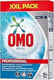 Omo Professional White Waschmittel Pulver Großpackung für strahlend weiße...