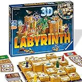 Ravensburger 26113-3D Labyrinth - Familienklassiker, Spiel für Erwachsene und...