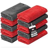 detailmate Auto Microfasertücher 40x40 550GSM randlos & lackschonend | 10 x...