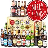 Merry X/Mas/Biere der Welt 24x / Geschenk Idee Weihnachten/Adventskalender 2024...