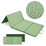 DOMAREX XXL Strandmatte - 180x75x2 cm - Dicke & Faltbare Strandliege für...