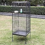 Melko Vogelvoliere groß Vogelhaus 146CM Tierkäfig mit Rollen Zimmervoliere...