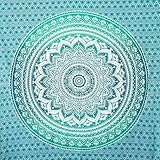 MOMOMUS Mandala Tuch Mehrzweck - Pareo/Strandtuch XXL, Dünn und Sandabweisend,...