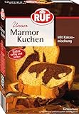 RUF Marmorkuchen, Backmischung für einen Kuchen mit Marmormuster, hellerTeig...