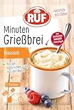 RUF Tassen-Grießbrei Klassisch, Instant Grießbrei aus der Tasse, Tassengericht...