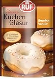 RUF Kuchen-Glasur Bourbon Vanille, 100g im Beutel, mikrowellengeeignet, zum...