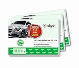 SIGEL T1179 Fahrtenbücher für PKW, 3er Set (3xFA614: A6 quer, 80 Seiten) -...