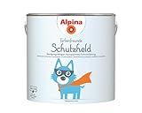Alpina Farbenfreunde Schutzheld 2,5 Liter transparent matt + Kreativ Glitter...