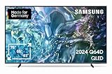 Samsung QLED 4K Q64D Fernseher 55 Zoll, TV mit Quantum Prozessor Lite, 100%...