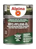 Alpina WPC Pflege-Öl – Farblos – lässt verblasstes WPC neu erstrahlen und...