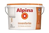 Alpina 5 L. &10 L. weiße Wandfarben für Innen, verschiedene Eigenschaften (10...